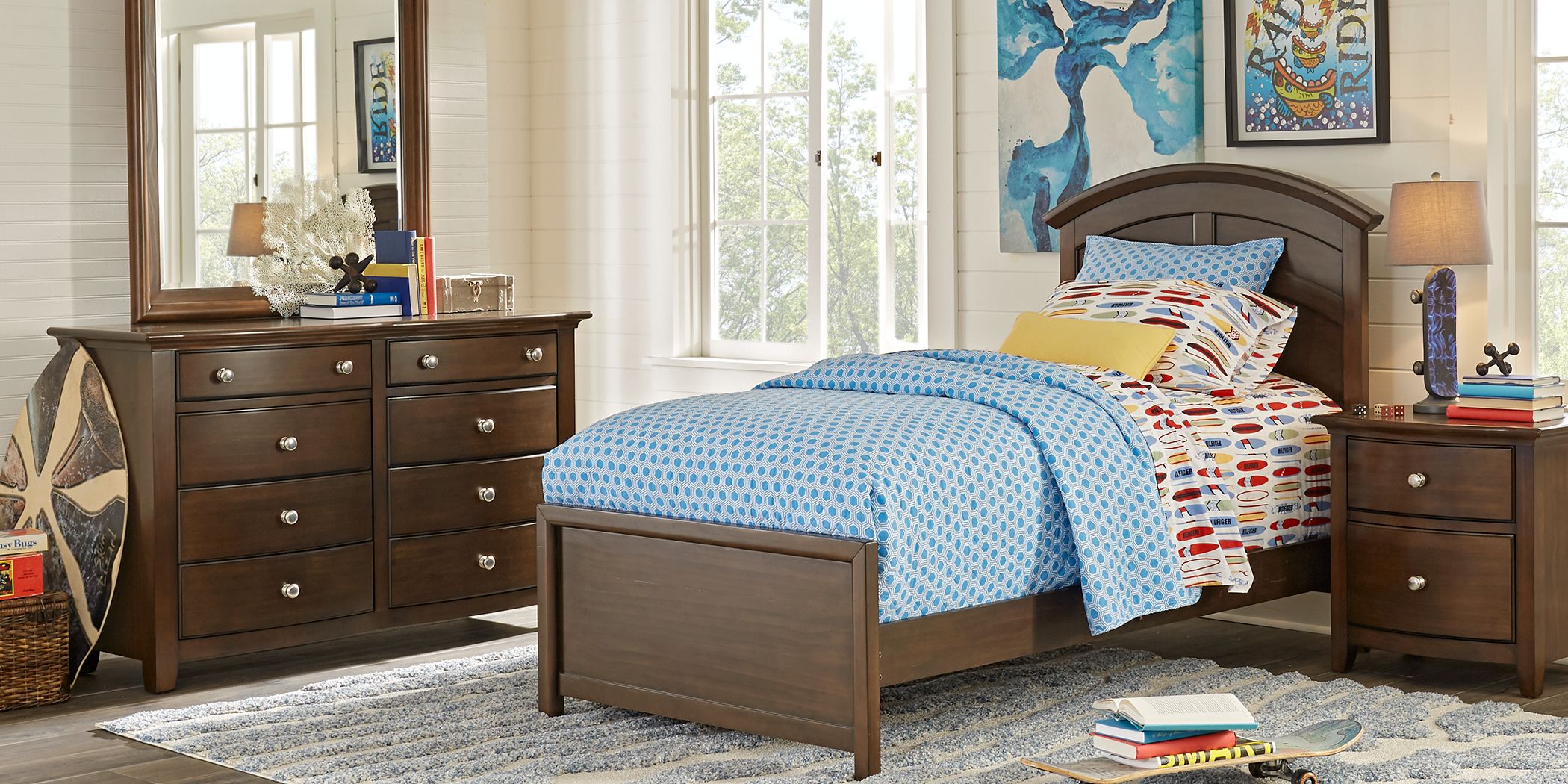 twin bed furniture sets for boy