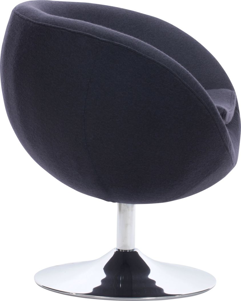 egg accent chair on Satay Graphite Accent Chair Rooms To Go