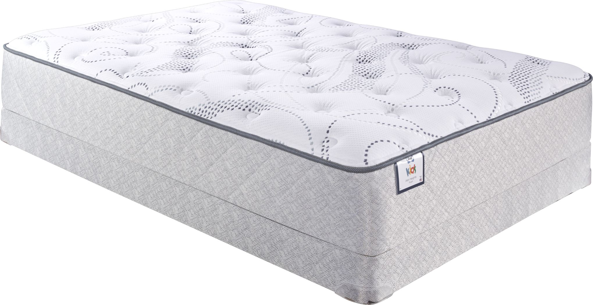 Sealy Alan Heights Low Profile Full Mattress Set Rooms To Go