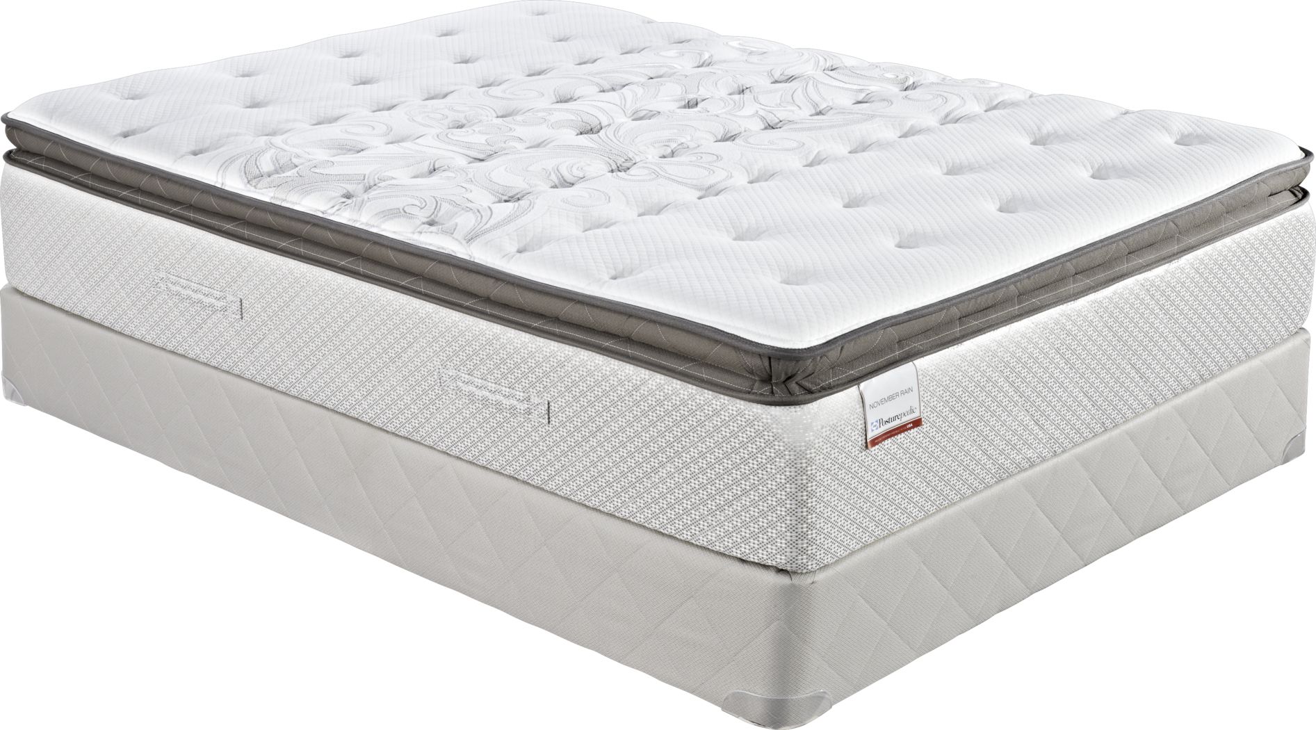 Sealy November Rain Low Profile King Mattress Set Rooms To Go