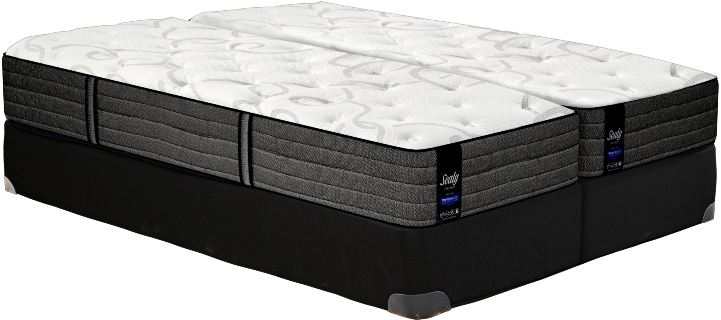 Sealy Performance Palm Harbor Low Profile Split King Mattress Set