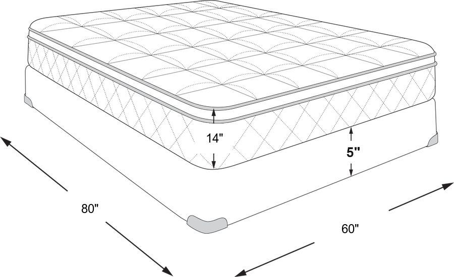 Sealy Performance Paradise Cove Low Profile Queen Mattress ...