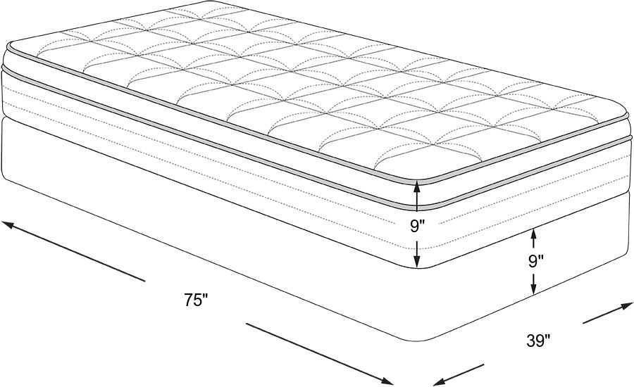Sealy Posturepedic Delray Beach Twin Mattress Set Rooms To Go