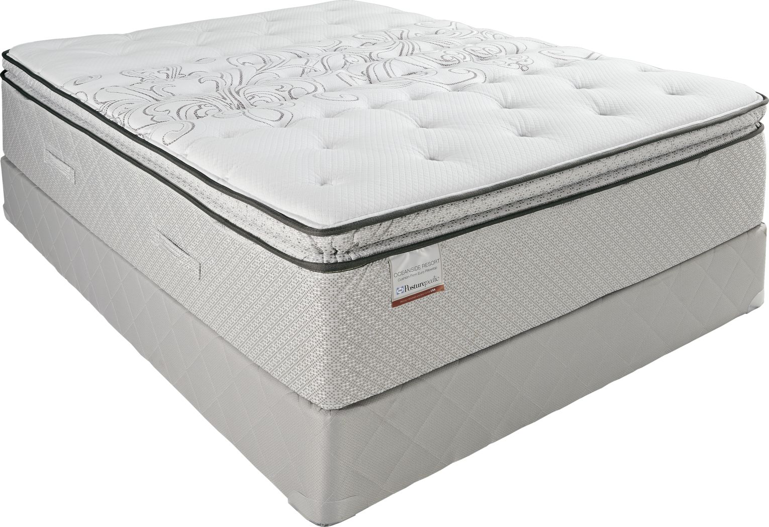 sealy posturepedic brando eurotop queen mattress set