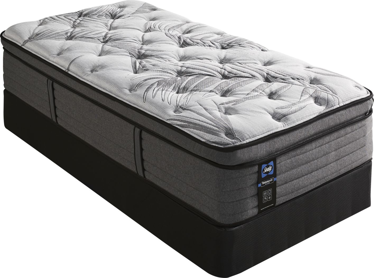 cloud sealy posturepedic twin mattress motion bed frame