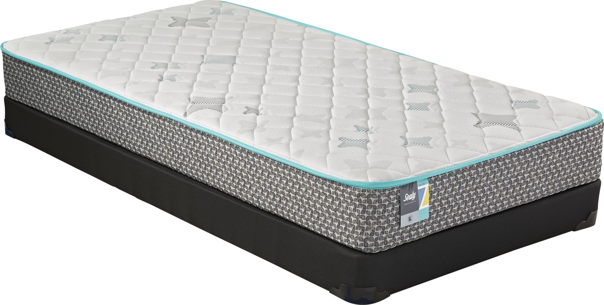 Sealy Z-301 Low Profile Twin Mattress Set - Rooms To Go