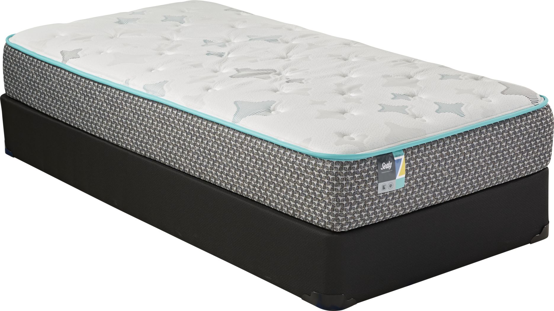 Sealy Z501 Twin Mattress Set Rooms To Go