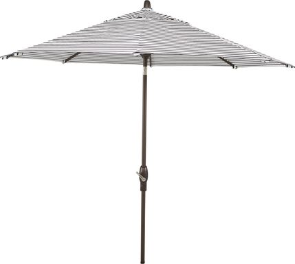 Seaport 9' Octagon Indigo Outdoor Umbrella