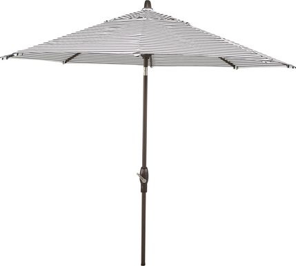 Seaport 9' Octagon Indigo Outdoor Umbrella