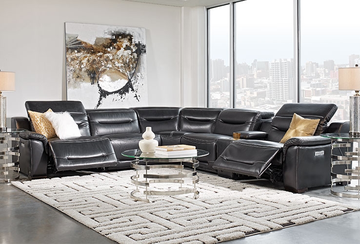 Sectional Leather Living Rooms