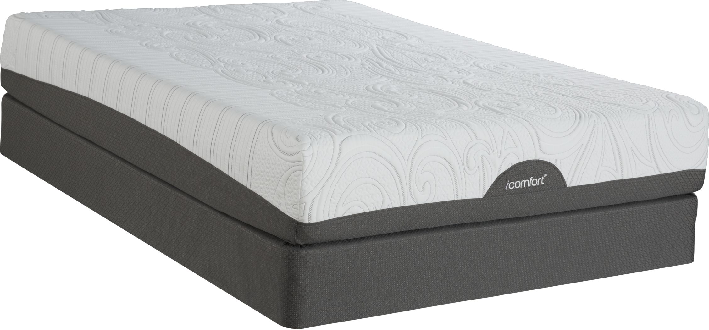 Serta Savant EverFeel Cushion Firm Queen Mattress Set Rooms