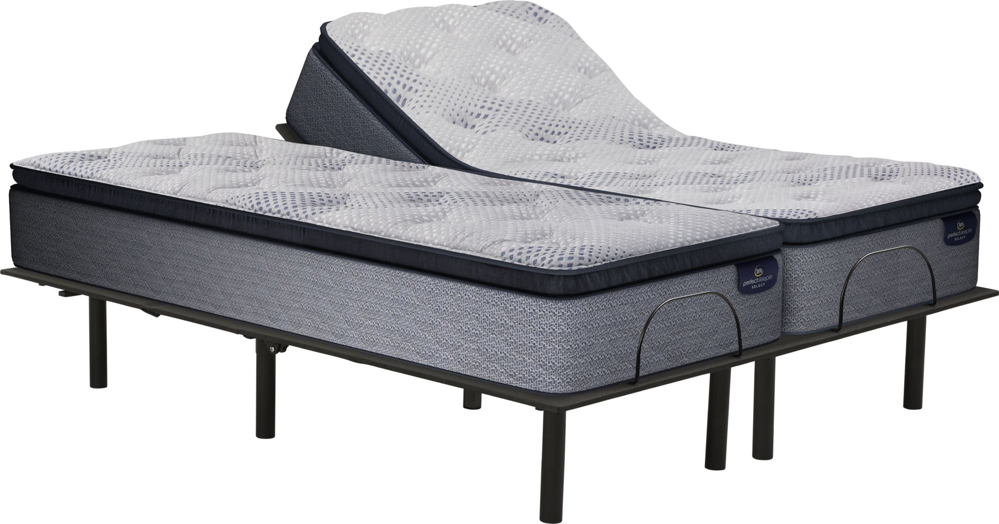 Serta Perfect Sleeper Gladwyn Split King Mattress with RTG Sleep 2000