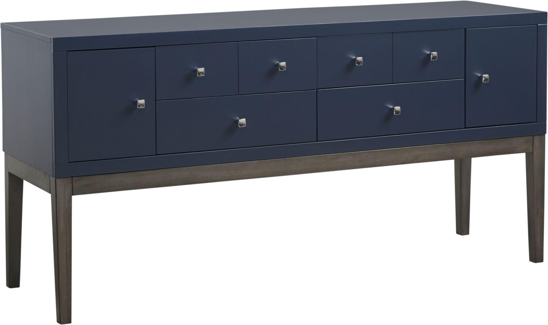Skyler Navy Credenza Rooms To Go