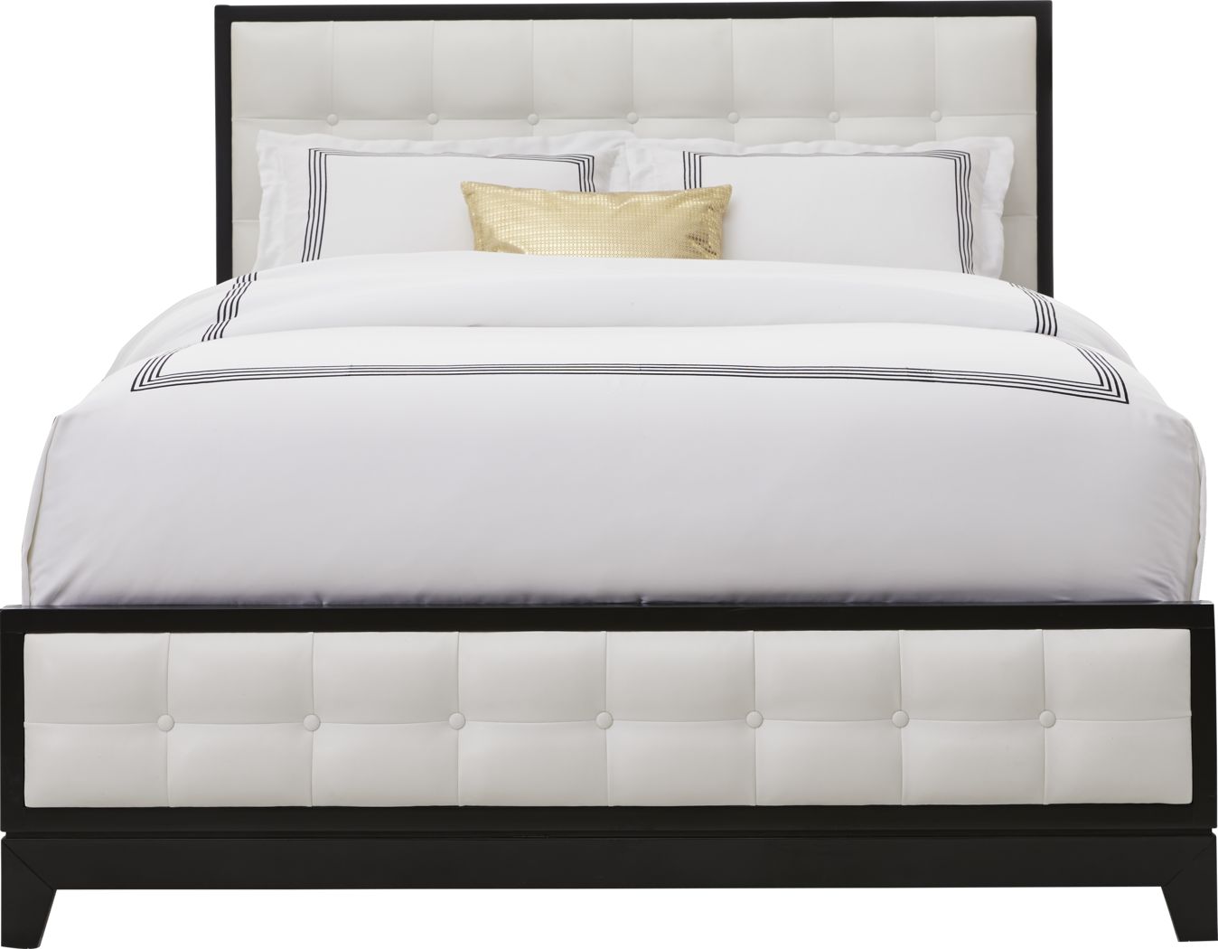 Sofia Vergara French Riviera Black 3 Pc King Upholstered Bed Rooms To Go