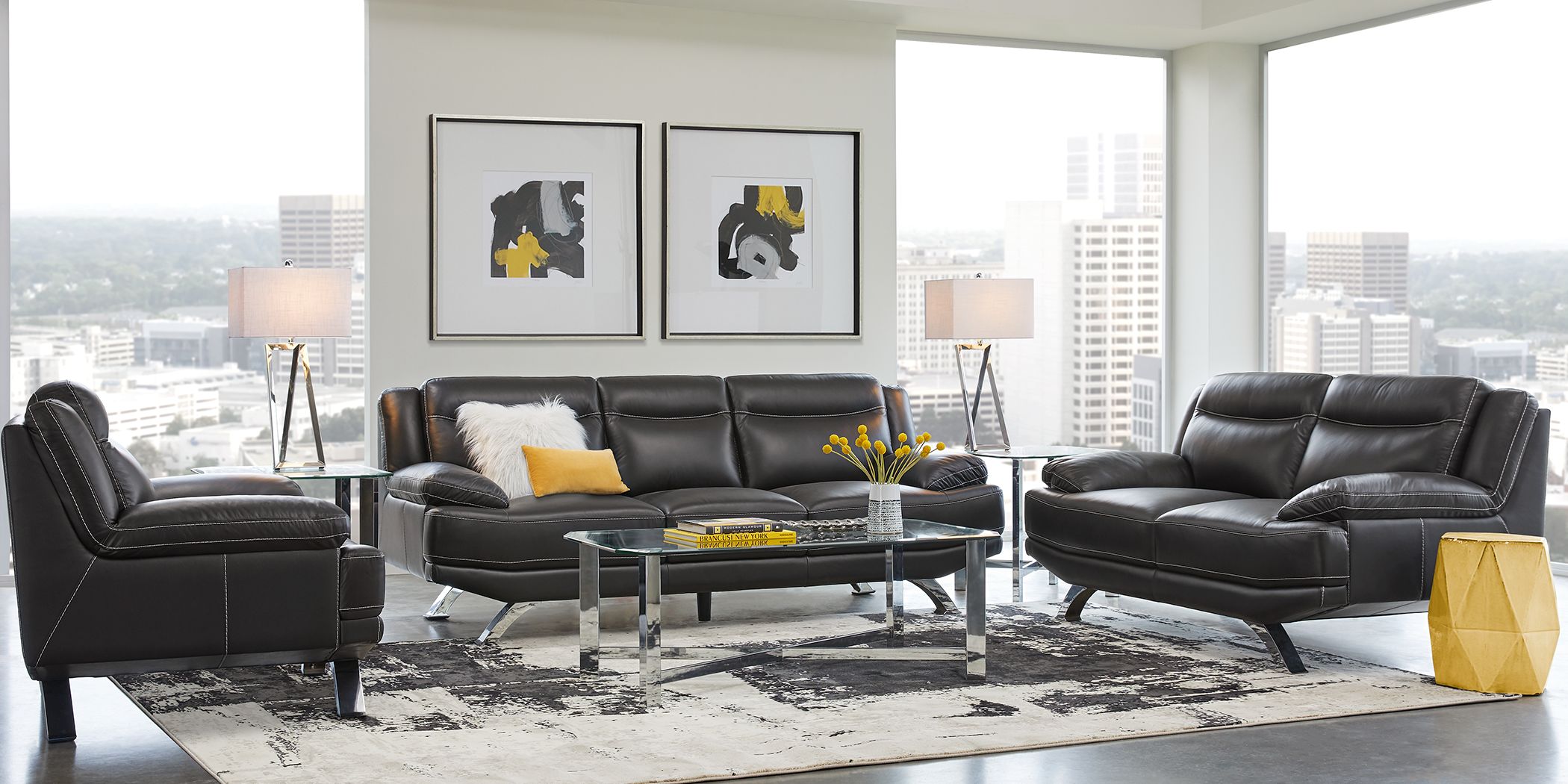 Tova Leather Sofa