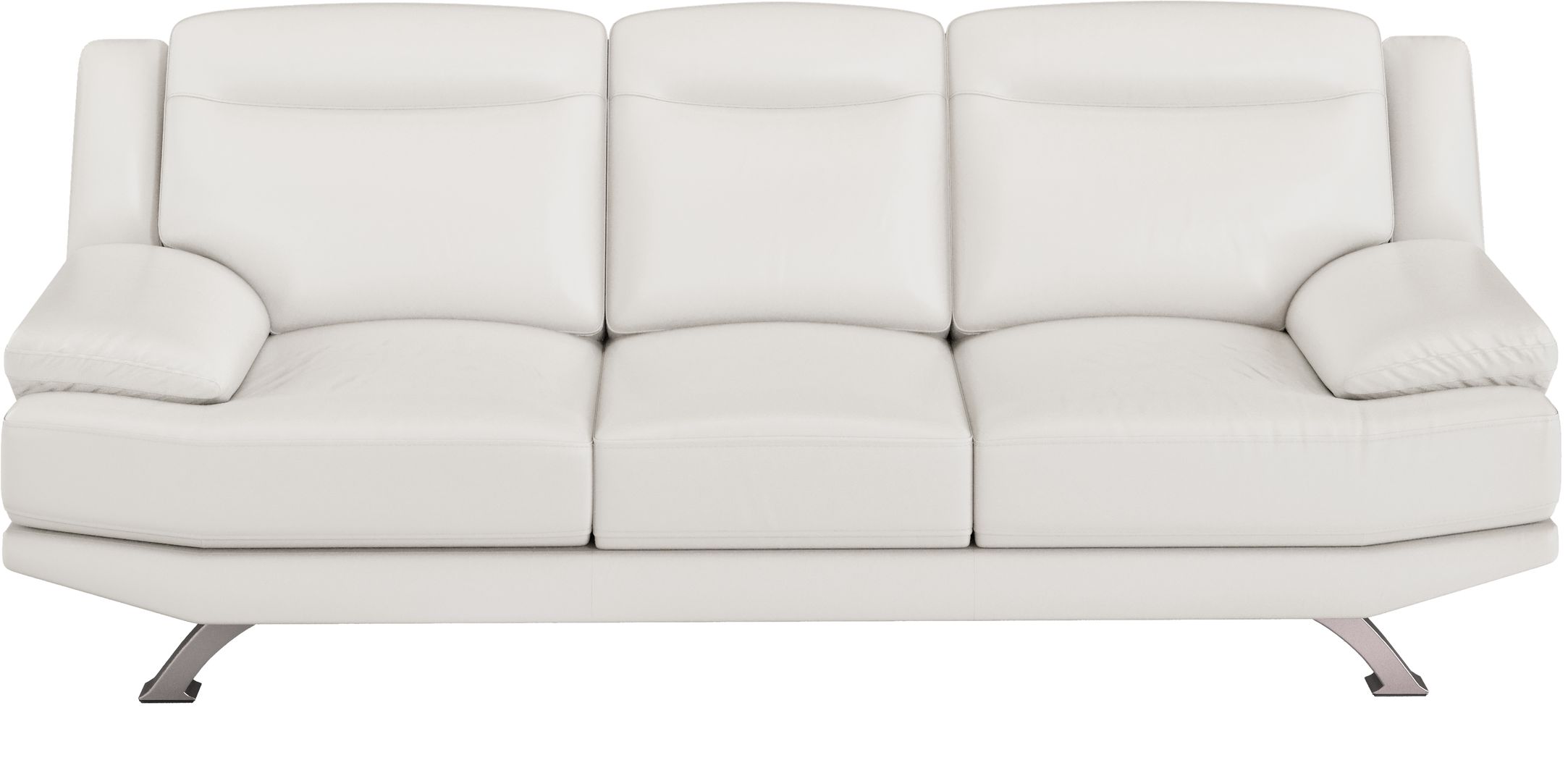 sofia vergara gabriele white leather sofa