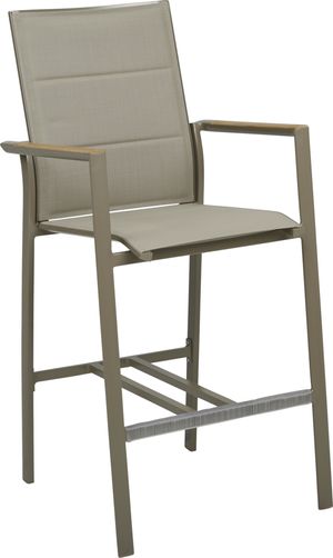 Bar Height Outdoor Patio Stools - Sling Bar Height Patio Chairs