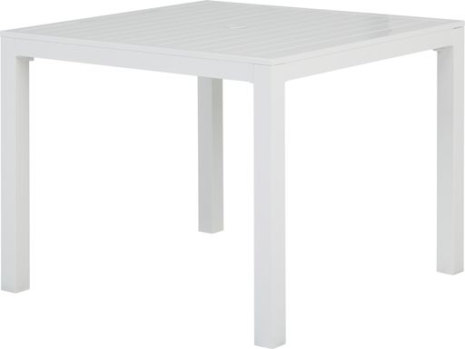 White Outdoor Patio Dining Tables