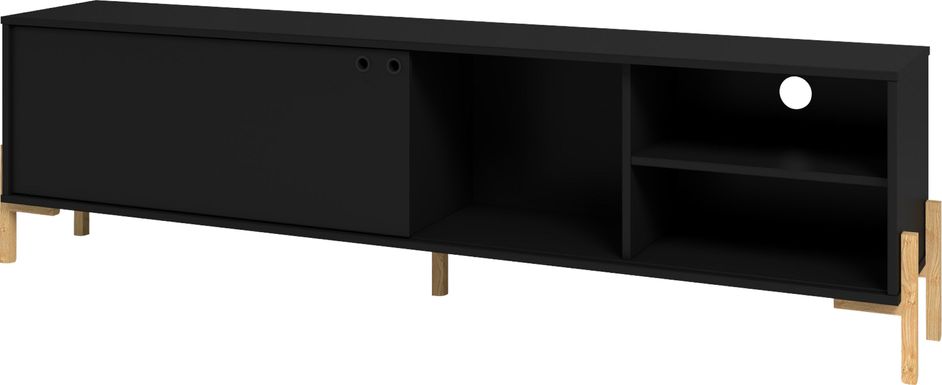 Southmont Black 73 in. Console
