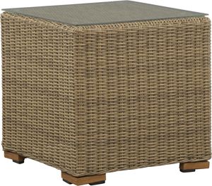 Wicker Outdoor Patio Side Tables