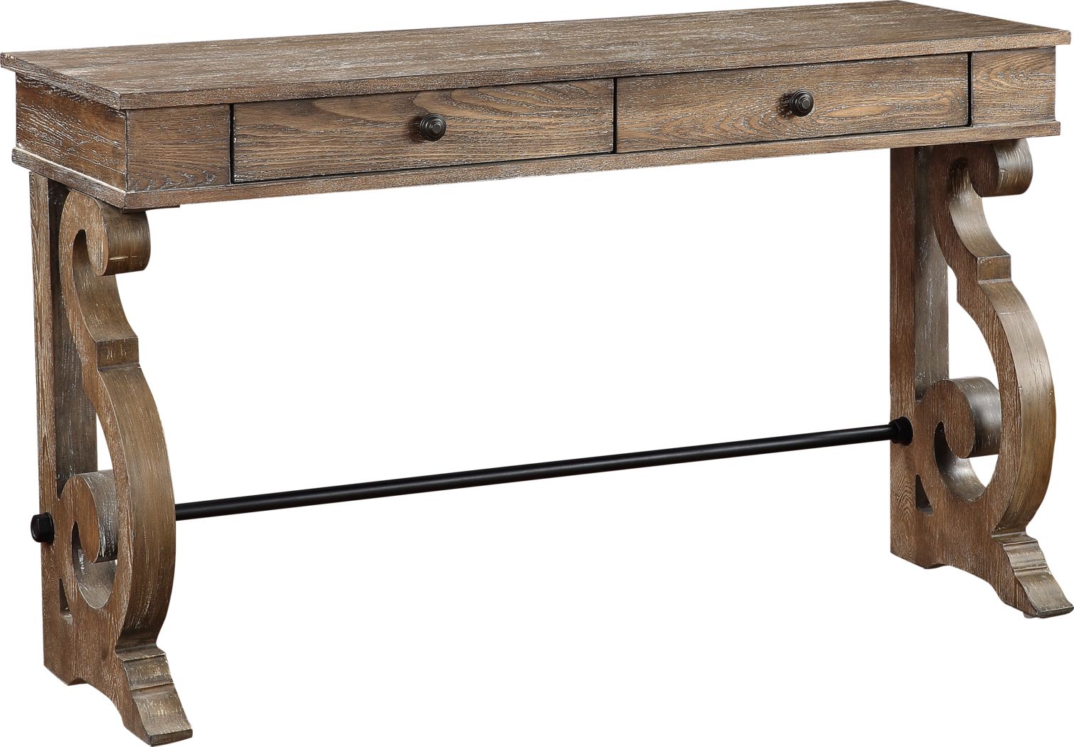 Spedale Brown Console Table Rooms To Go