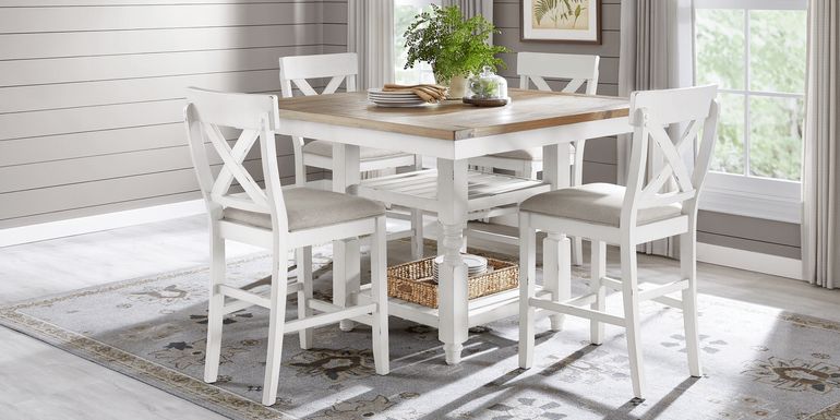 White Dining Room Table Sets For, White Dining Room Sets With Bench