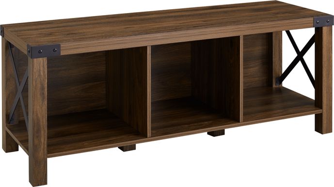 Stainsby Walnut Accent Bench