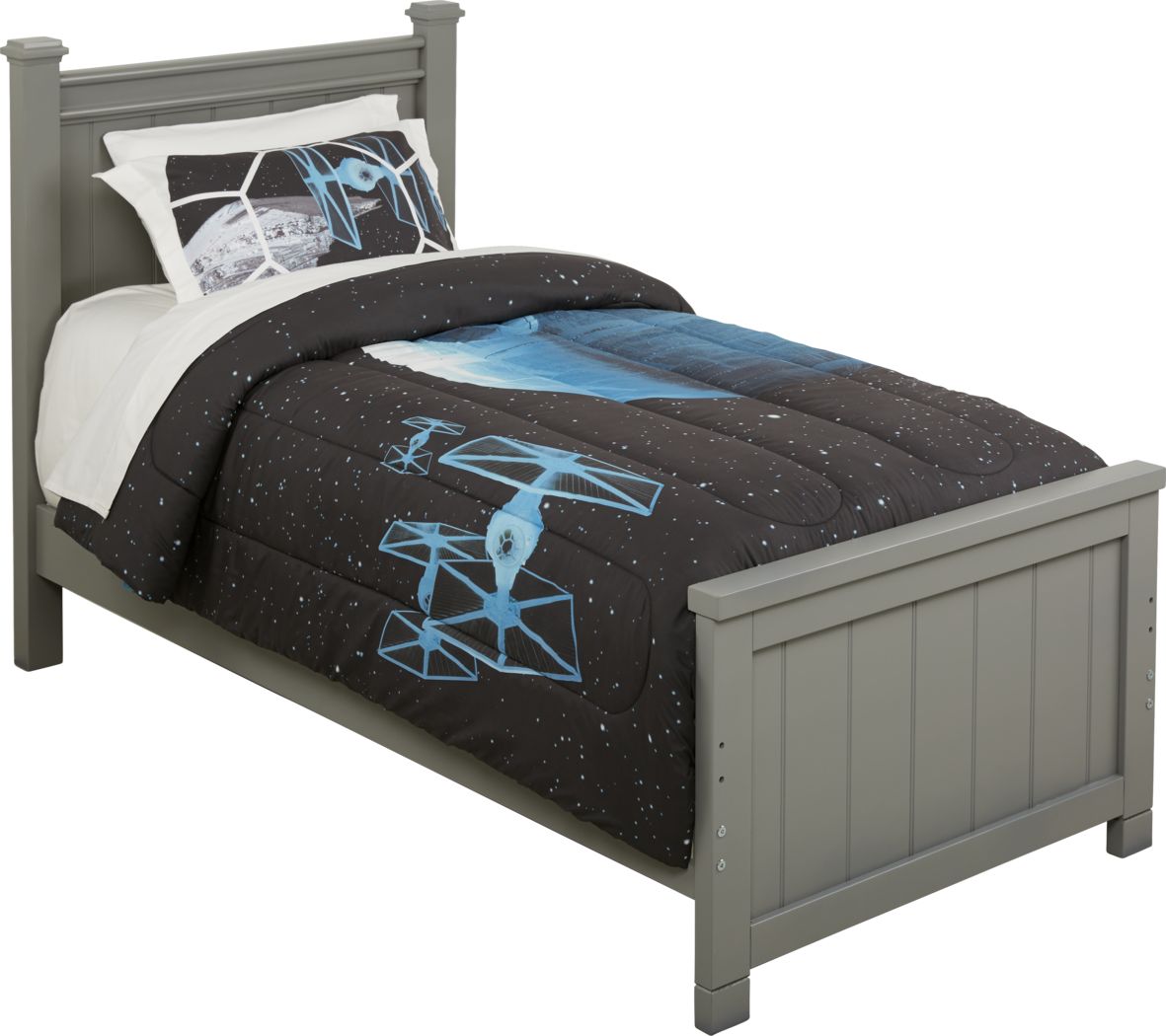 rooms to go star wars bed