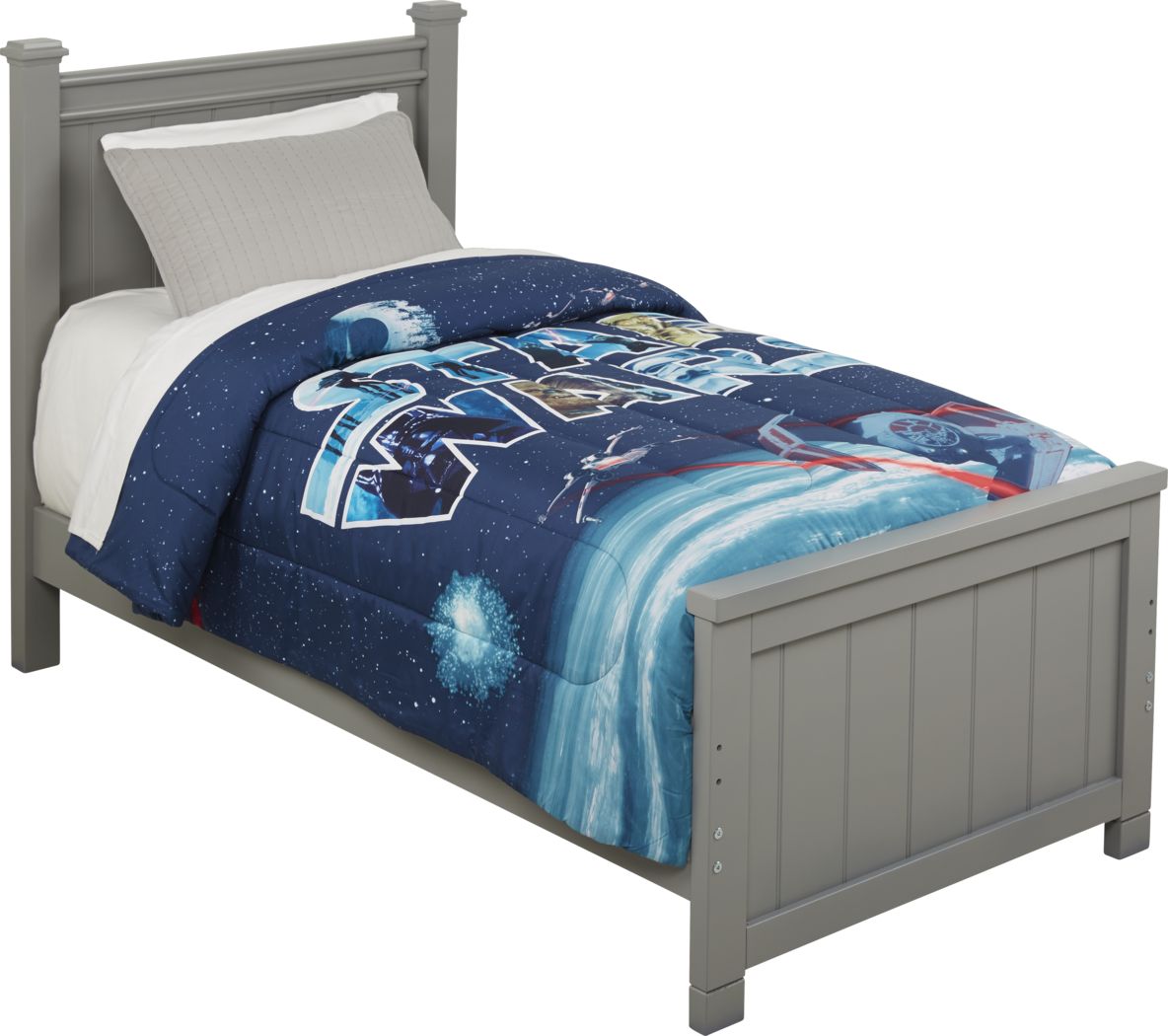 rooms to go star wars bed