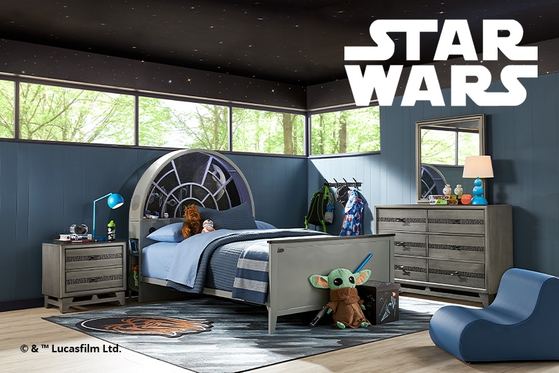 Star wars deals kids bed