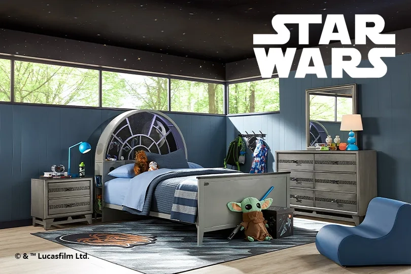 star wars inspired room