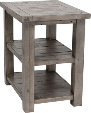 Staufen Gray End Table