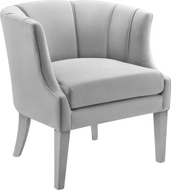 Stellera Gray Accent Chair