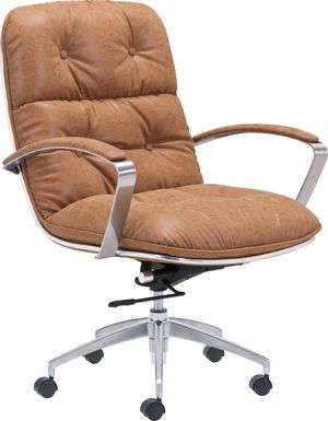 Strafford Landing Brown Desk Chair