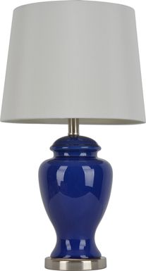 Tamela Blue Lamp