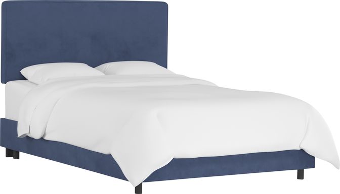 Tangere Blue King Upholstered Bed