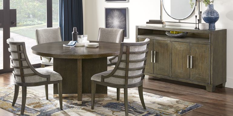 Taylor Trace Brown 5 Pc Round Dining Room