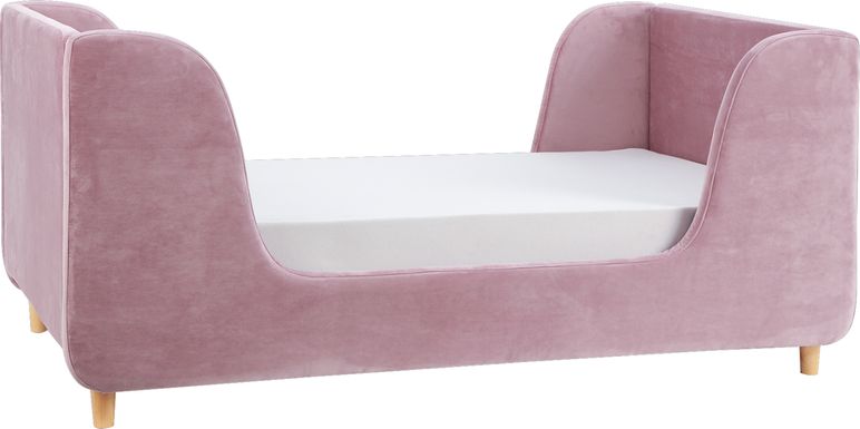 Tegen Lilac Upholstered Toddler Bed