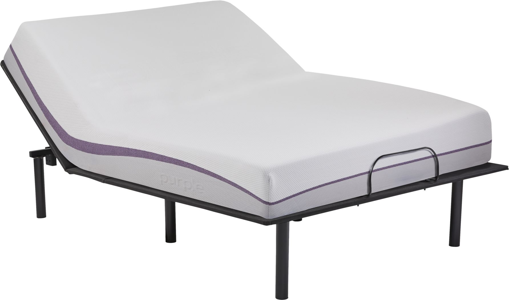 The Purple Original Queen Mattress with RTG Sleep 2000 Adjustable Base ...