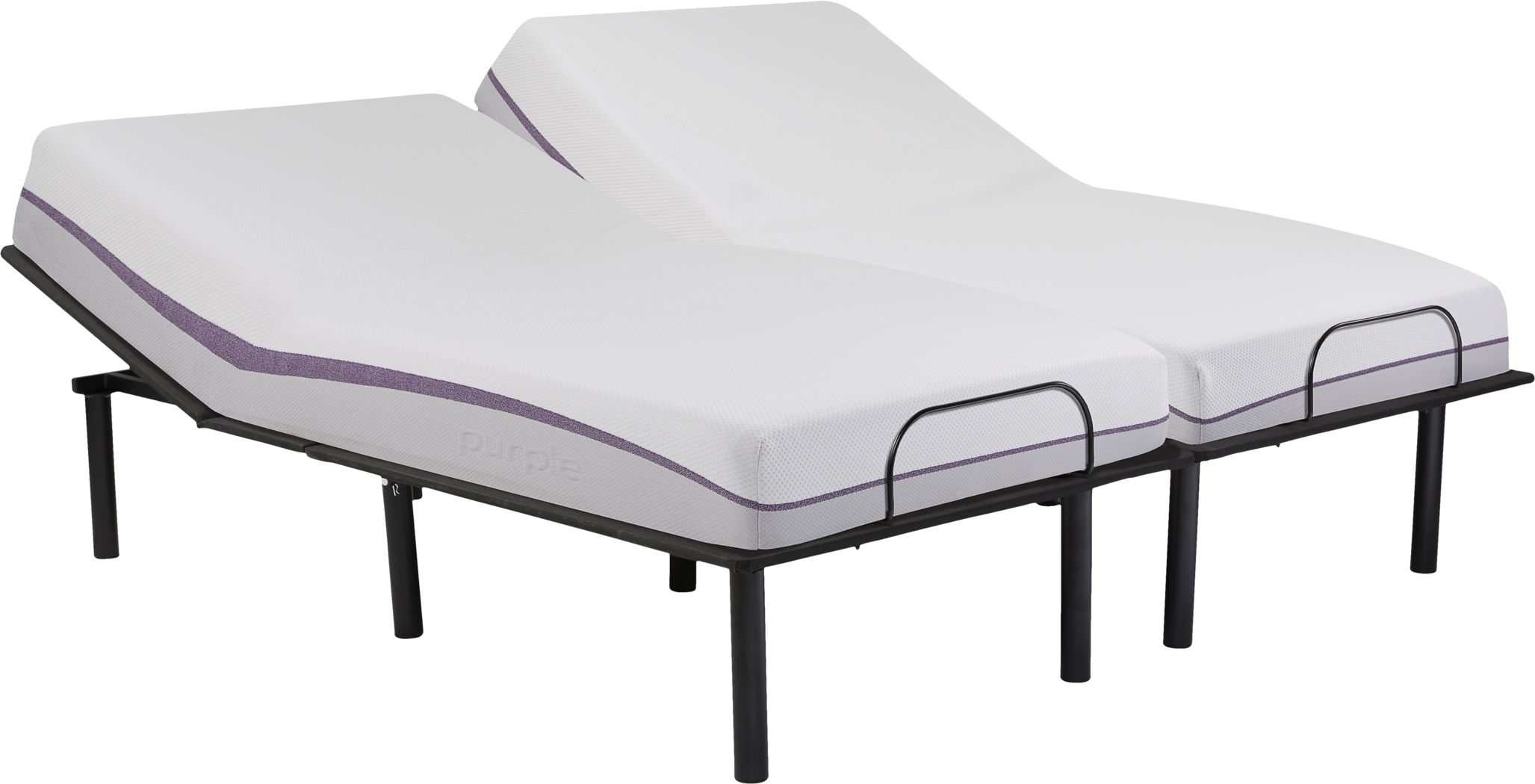 The Purple Original Split King Mattress With Rtg Sleep 2000 Adjustable