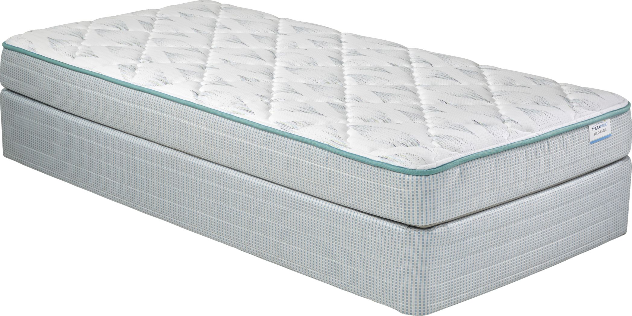 therapedic memory foam moisture wick twin mattress