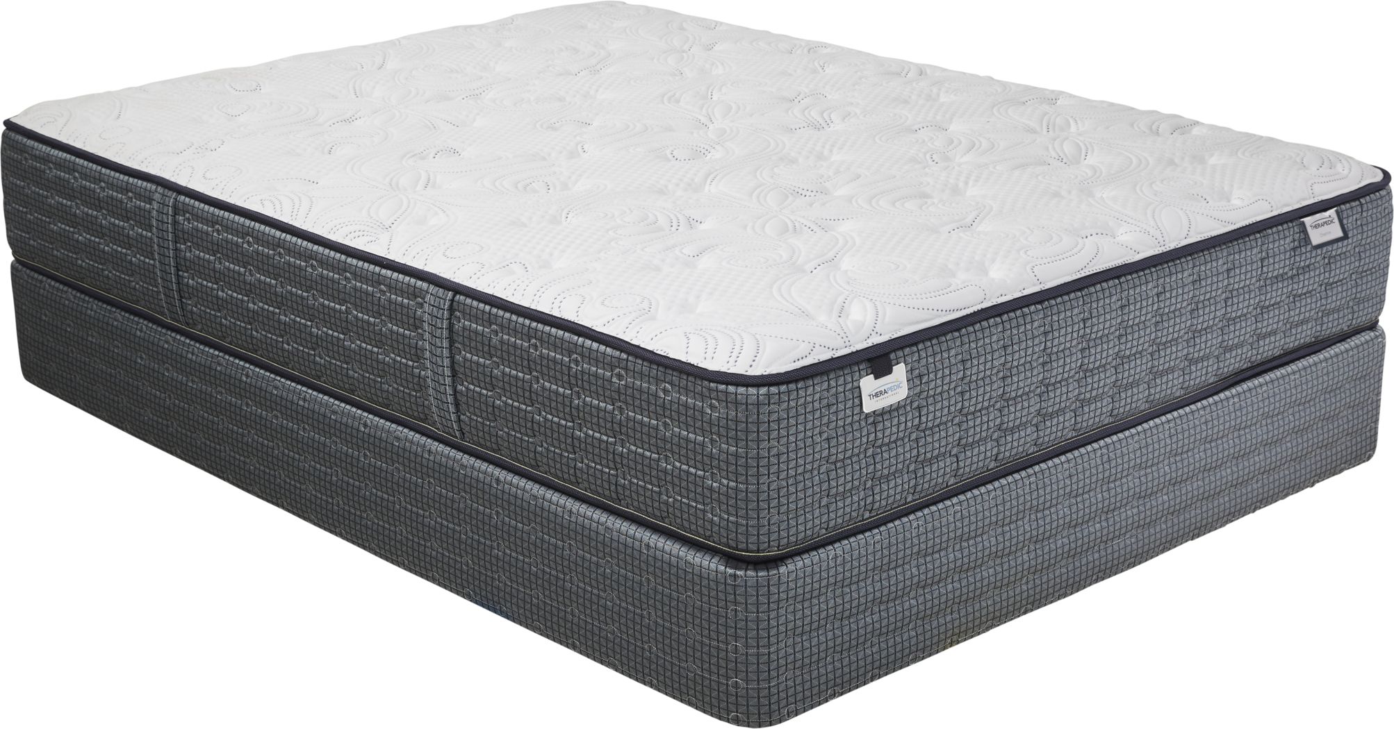 therapedic comfort cloud luxury queen mattress set