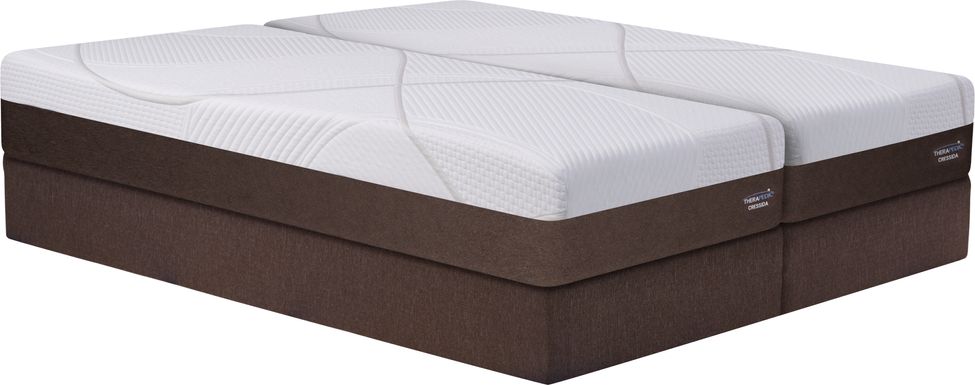 therapedic allington low profile king mattress set