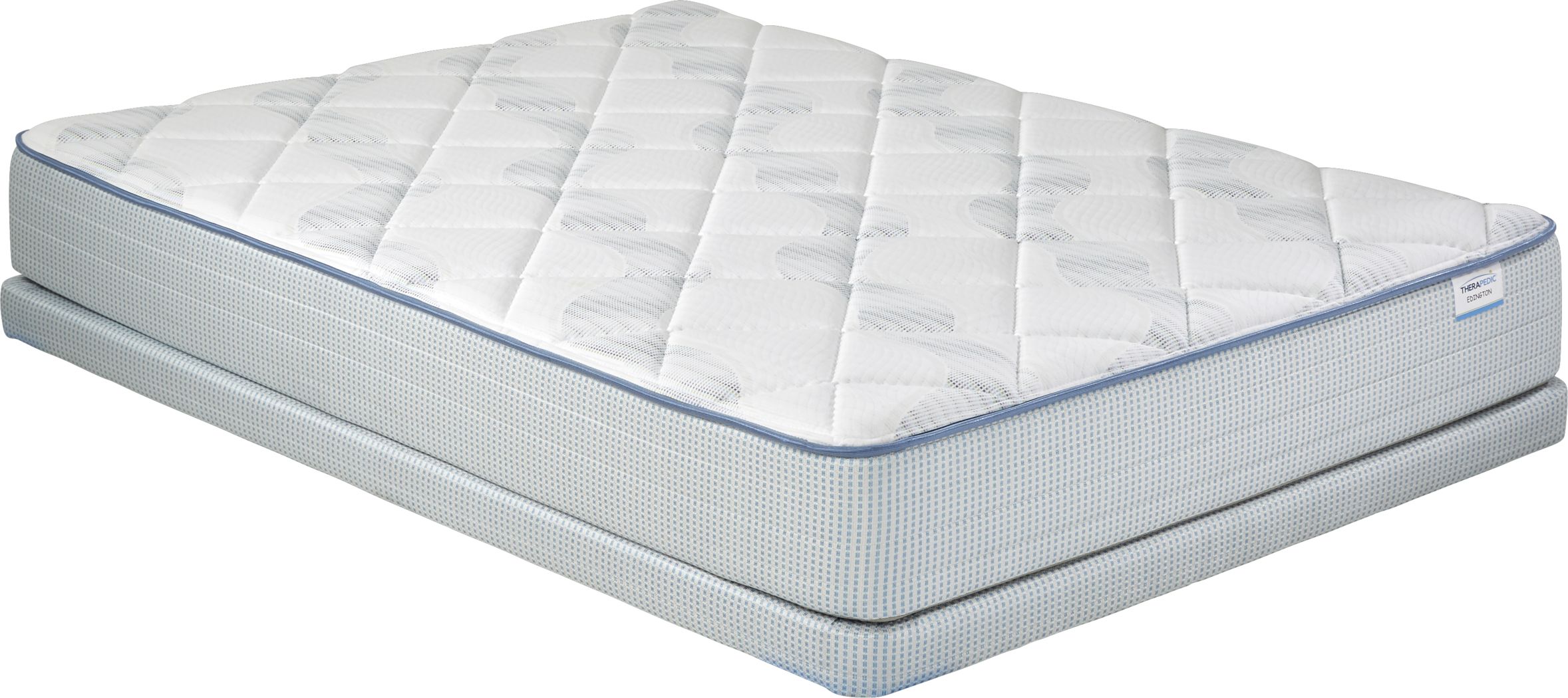 Therapedic Edington Low Profile Full Mattress Set Rooms To Go