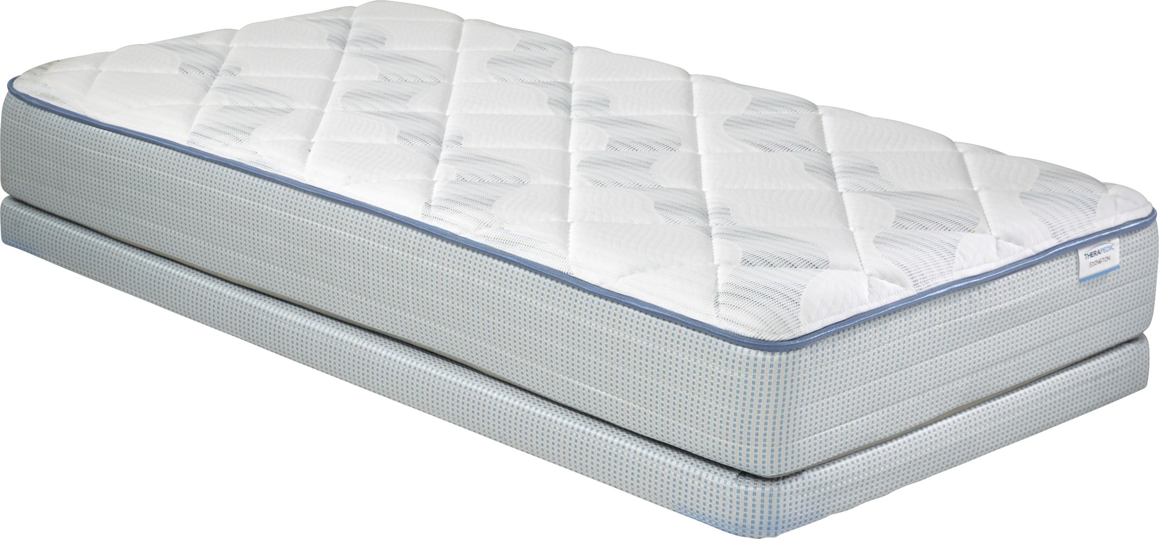 Therapedic Edington Low Profile Twin Mattress Set Rooms To Go