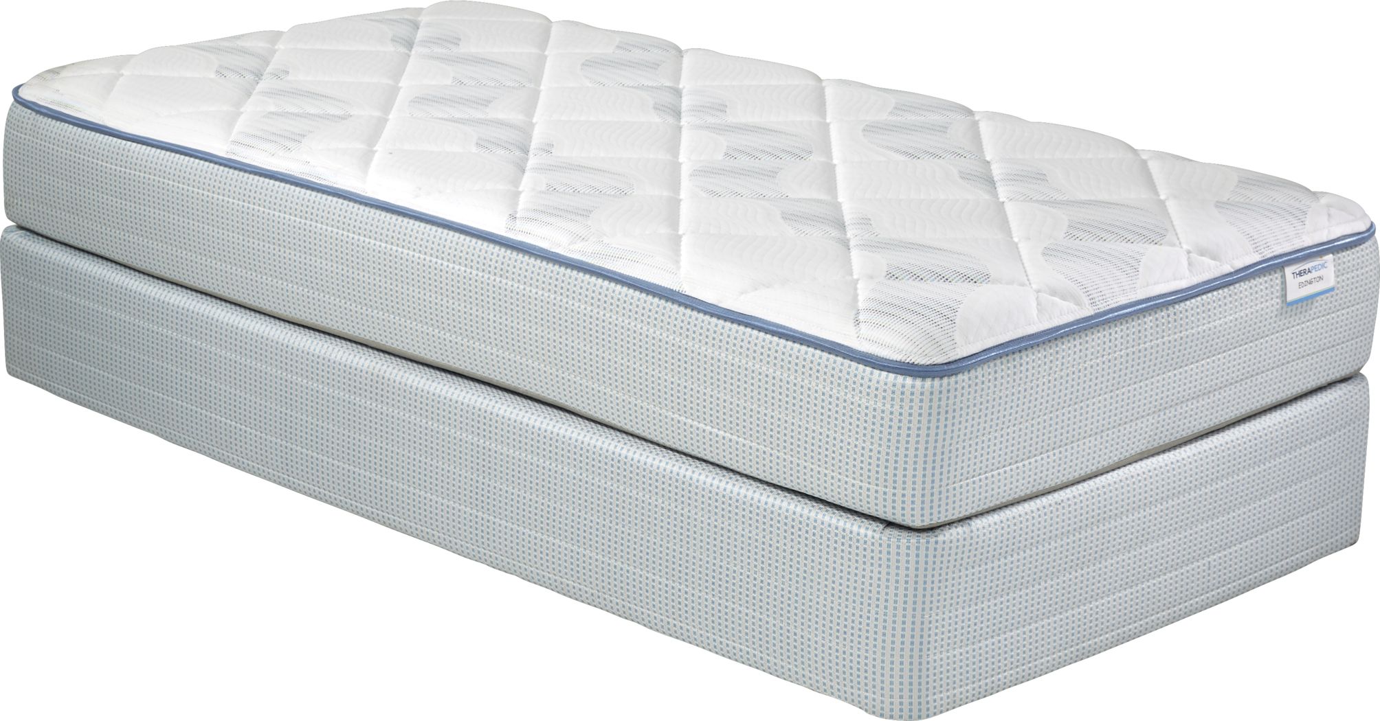 therapedic twin mattress set