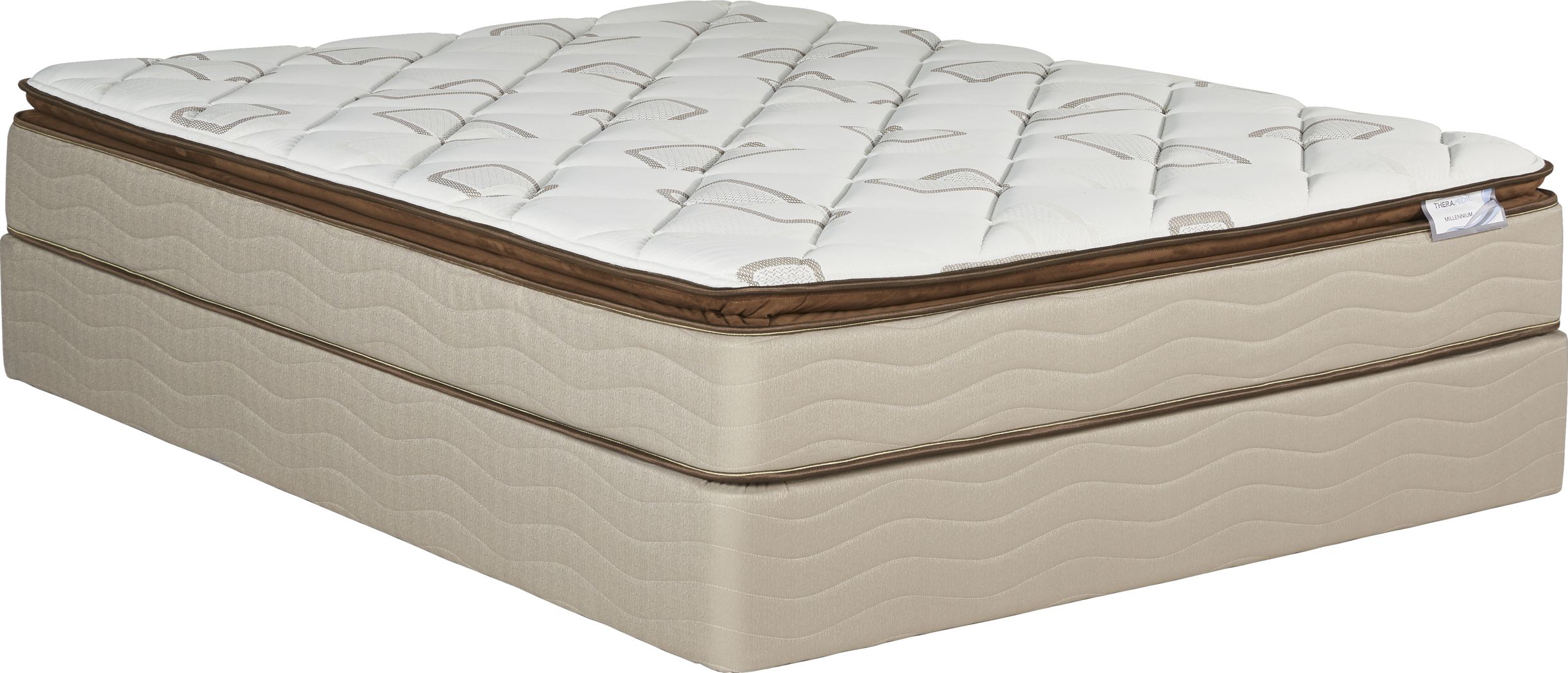 therapedic queen mattress set
