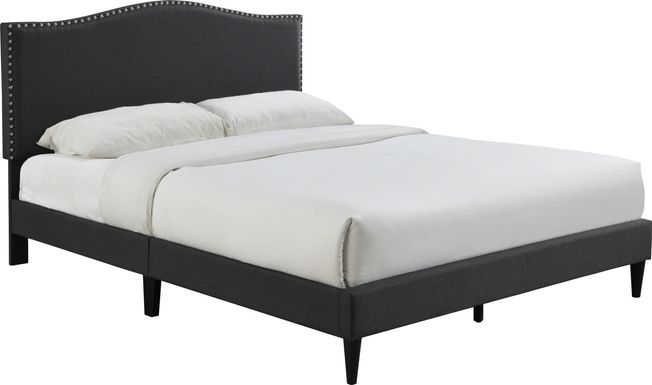 Trapon Charcoal King Bed