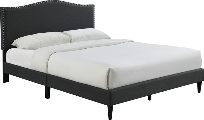 Trapon Charcoal Queen Bed