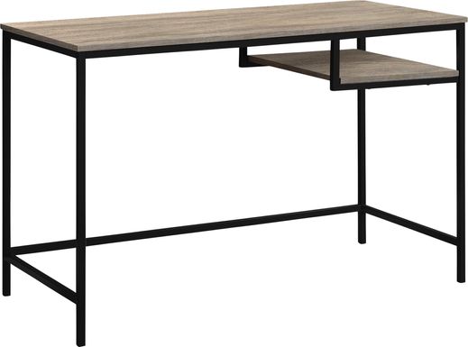 Trawood Taupe Desk
